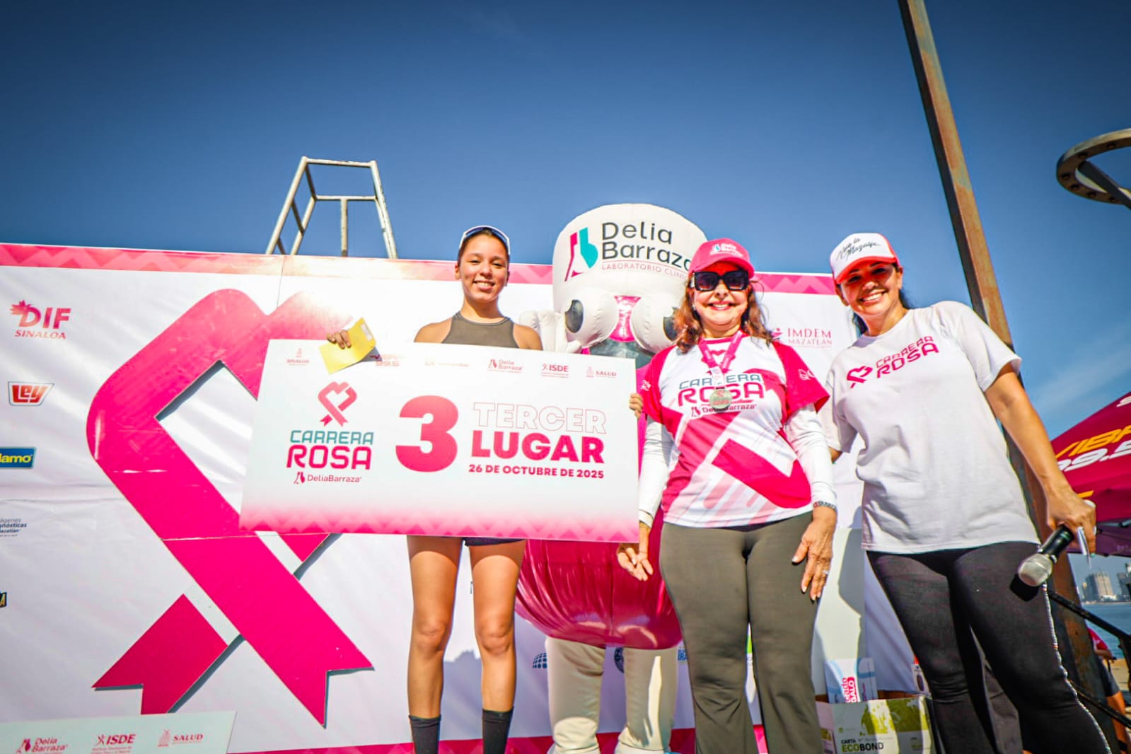 Carrera Rosa 2025 en Mazatlán, Sinaloa