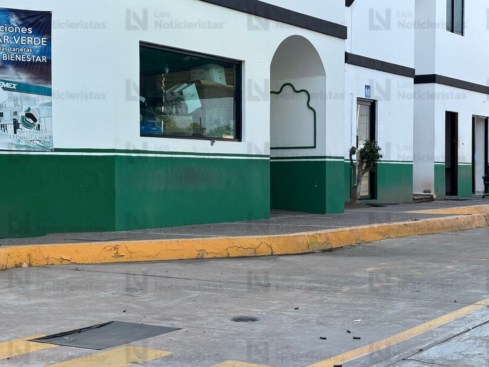 Gasolinera atacada a balazos al norte de Culiacán, Sinaloa