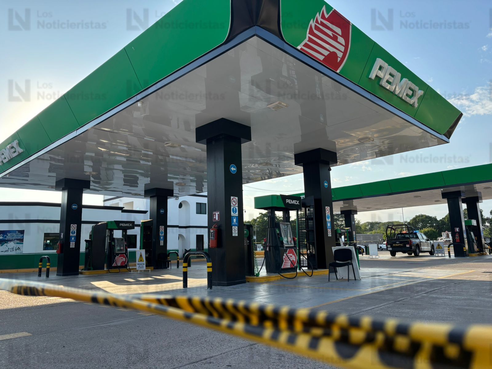 Gasolinera atacada a balazos al norte de Culiacán, Sinaloa