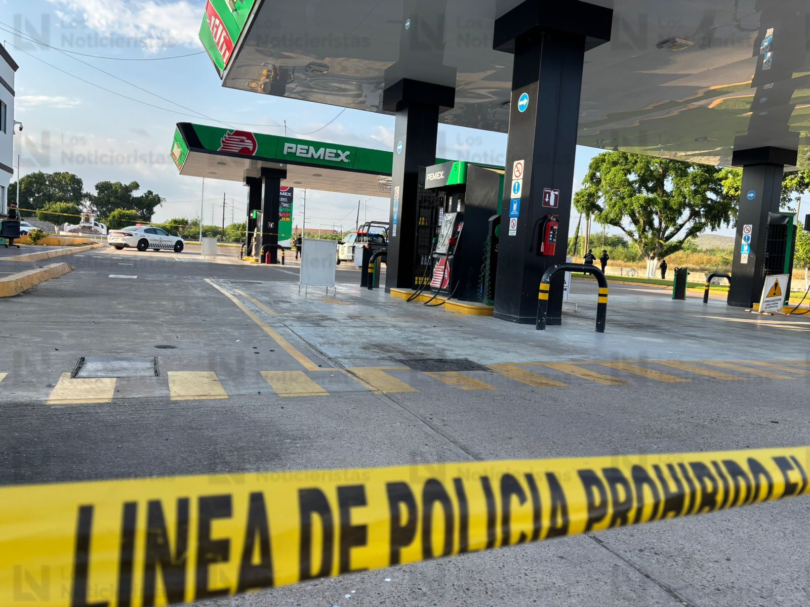 Gasolinera atacada a balazos al norte de Culiacán, Sinaloa
