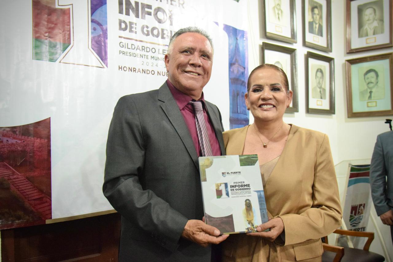 Gildardo Leyva rinde primer informe de su segunda gestión en El Fuerte