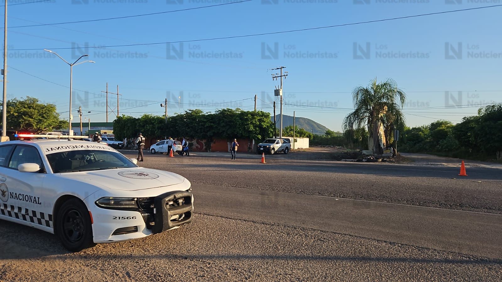GN en sitio de hallazgo de dos ejecutados en Culiacán