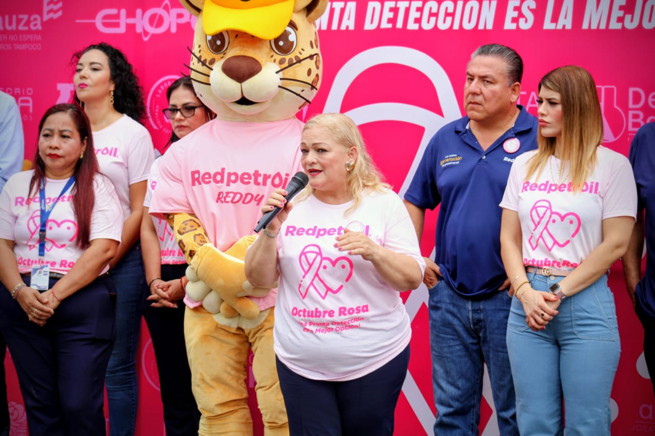 Brenda Borboa, portavoz de Red Petroil