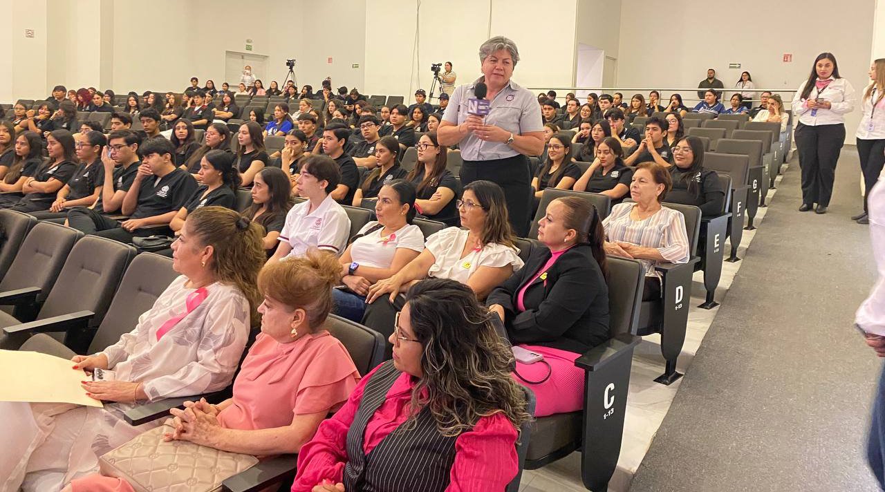 guasave con mensaje de esperanza y prevención contra el cancer de mama