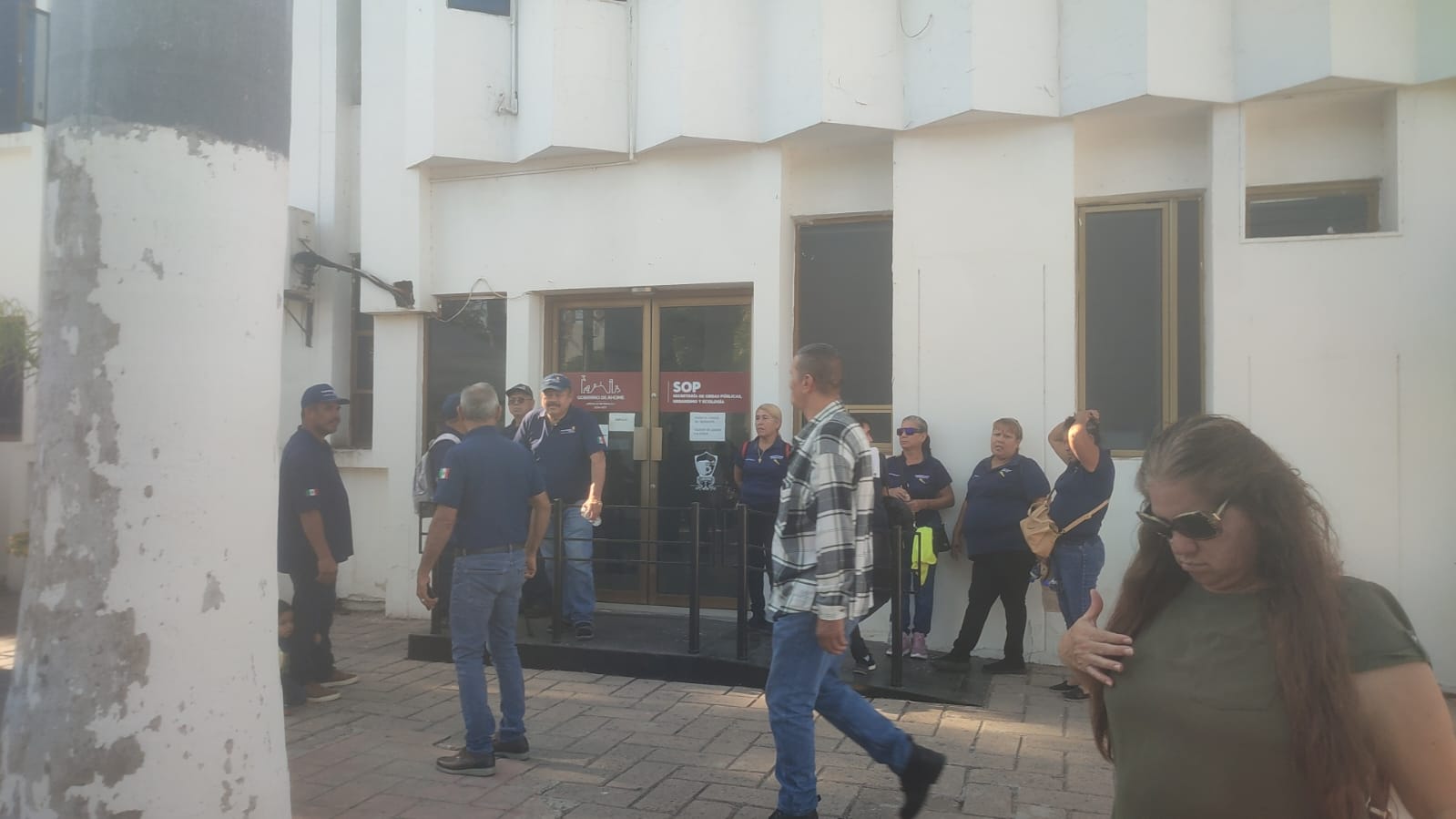 guerreros azules toman el palacio de ahome