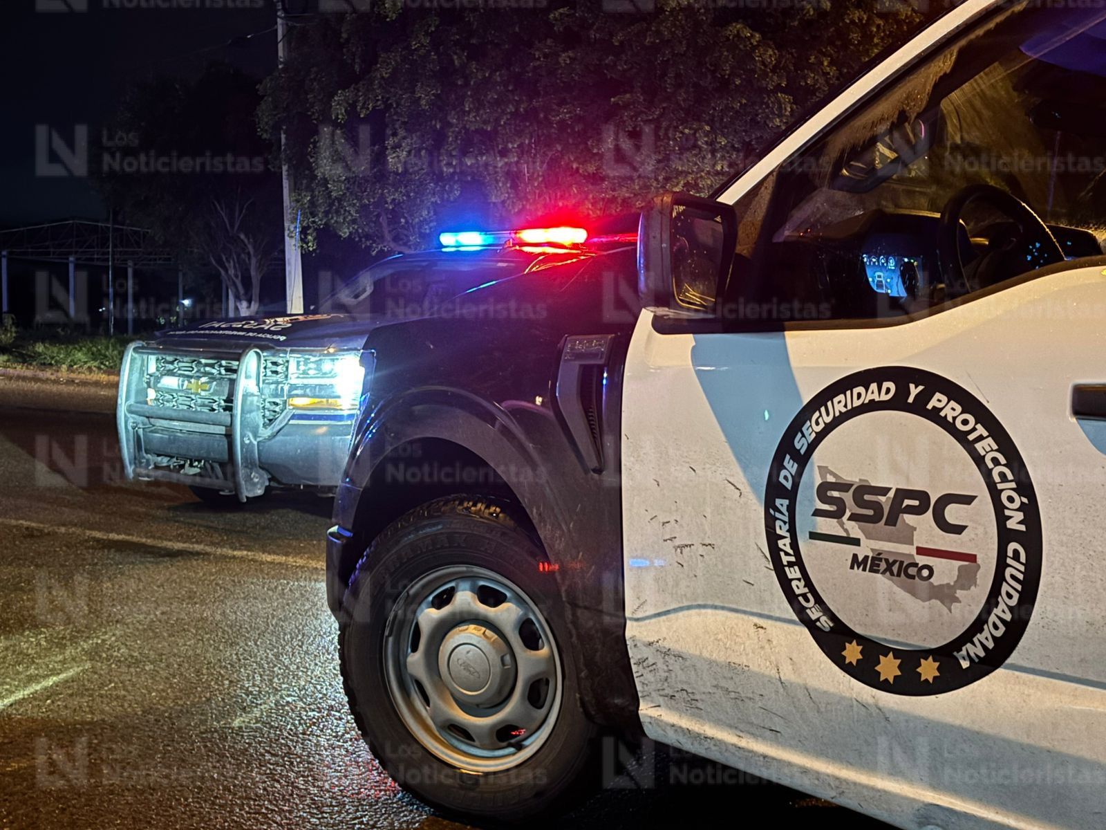 Patrulla de la SSPC en San Pedro, Navolato