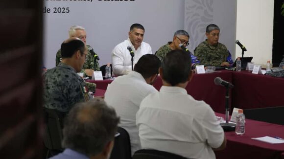 Harfuch presenta avances a empresarios de Sinaloa: homicidios bajan 75% en Mazatlán y despliegan 300 nuevos elementos