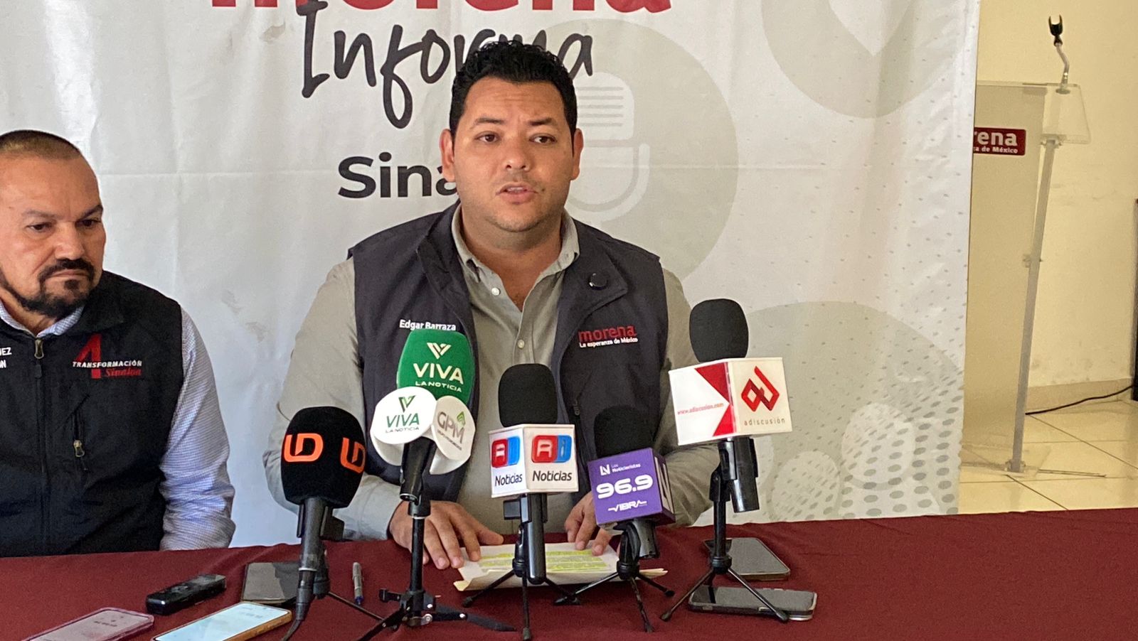 Hector Barraza Castillo, presidente del Comité Directivo Estatal de Morena