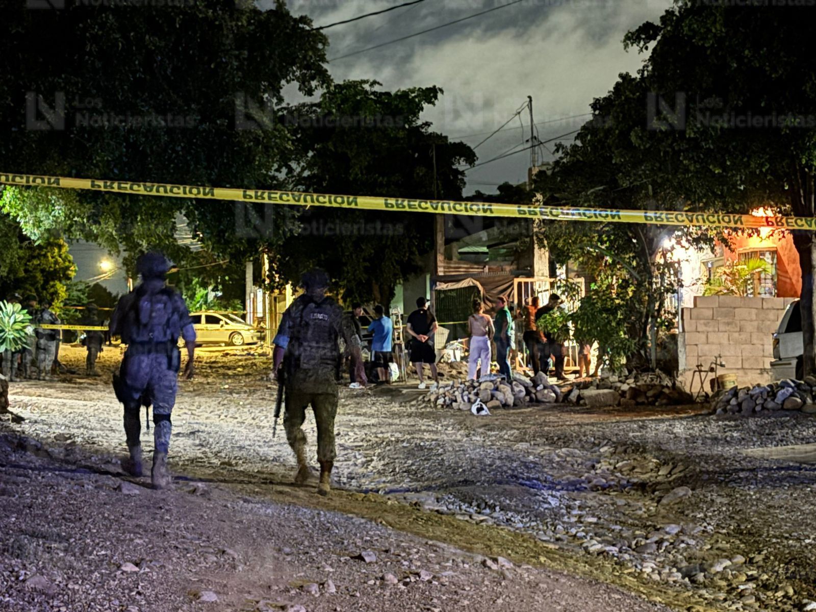 Hombre asesinado de un disparo en la cabeza en la Felipe Ángeles, Culiacán, Sin.