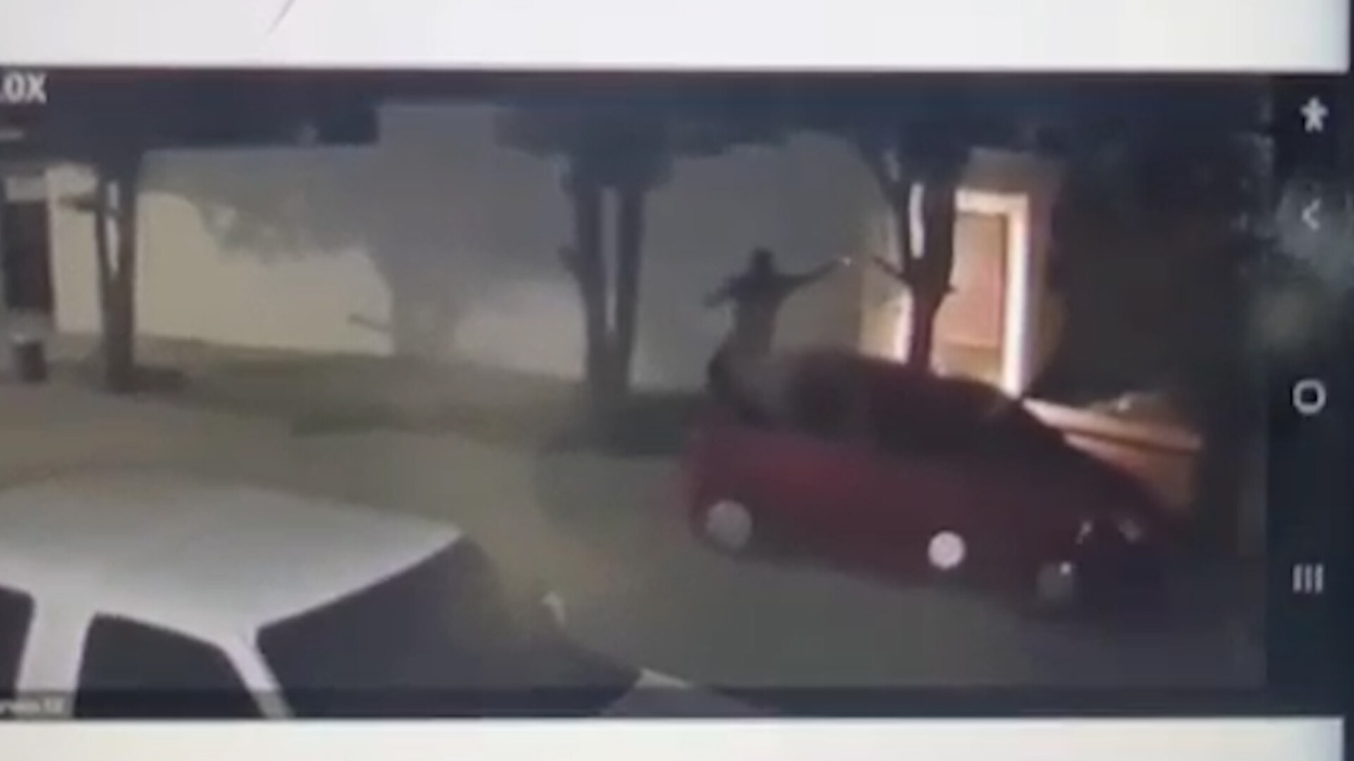 hombre disparando a vivienda de los naranjos en los mochis