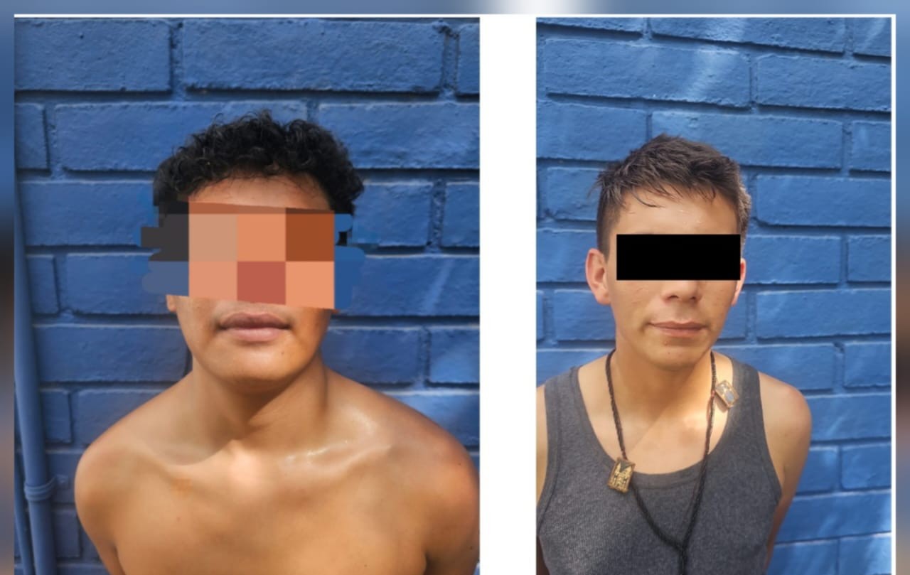 Hombres detenidos en La Platanera, Culiacán, Sinaloa