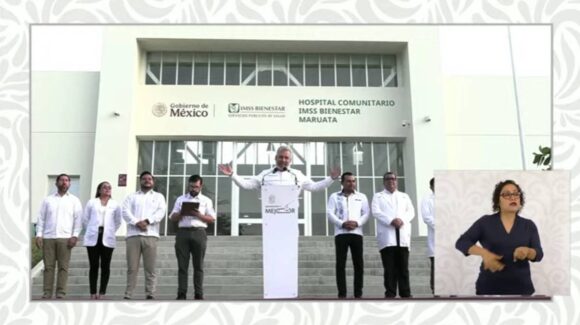 Inauguran Hospital IMSS Bienestar Maruata con inversión de 330 mdp; atenderá a más de 50 mil personas