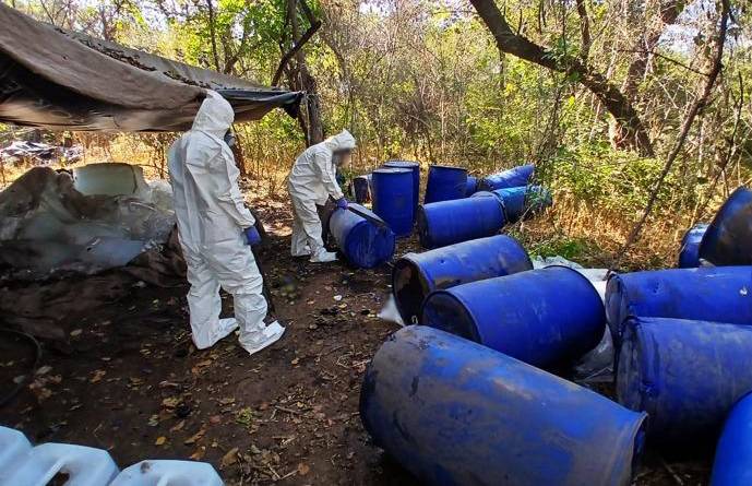 importante golpe al narcotrafico reporta la SSPE