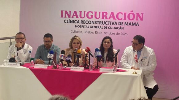“Recuperaremos sonrisas”; Inauguran DIF Sinaloa, SSA e IMSS Bienestar, Clínica Reconstructiva de mama en el HG de Culiacán 