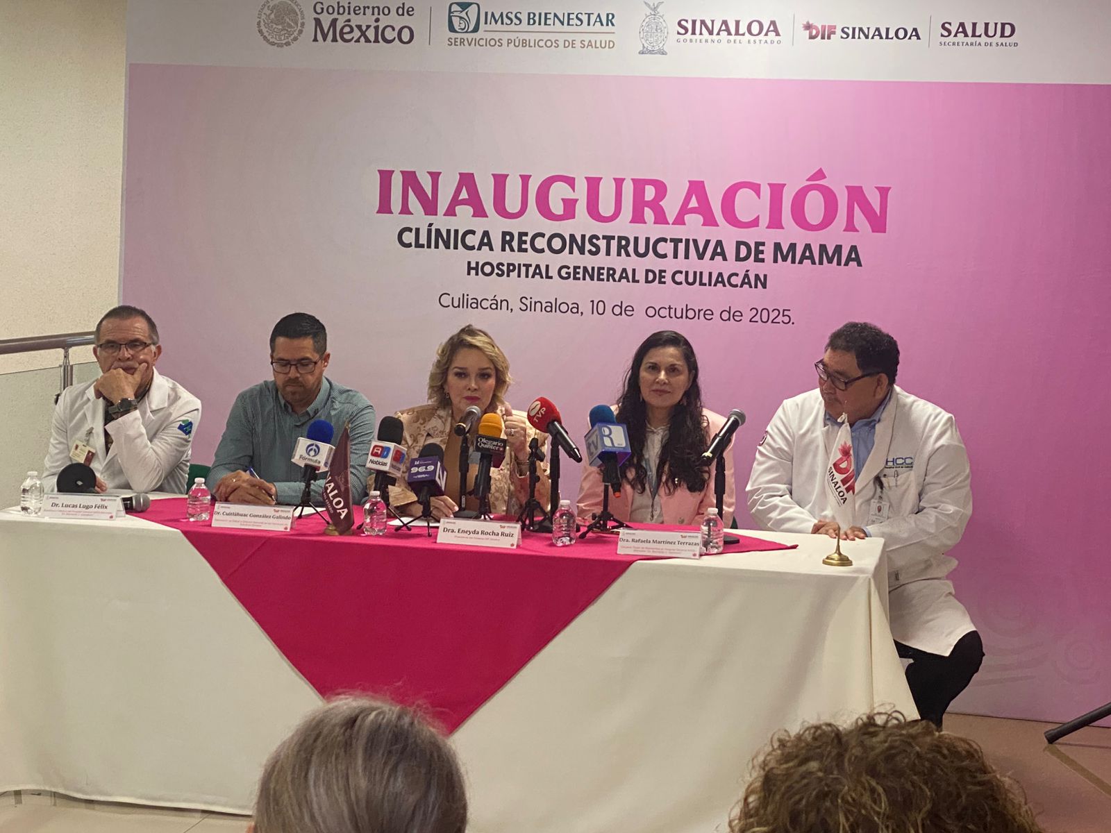 Inauguran DIF Sinaloa, SSA e IMSS Bienestar, Clínica Reconstructiva de mama en el HG de Culiacán