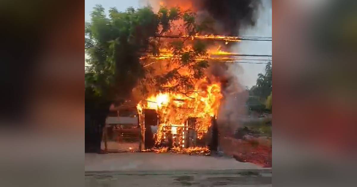 incendio casa madera Mazatlán