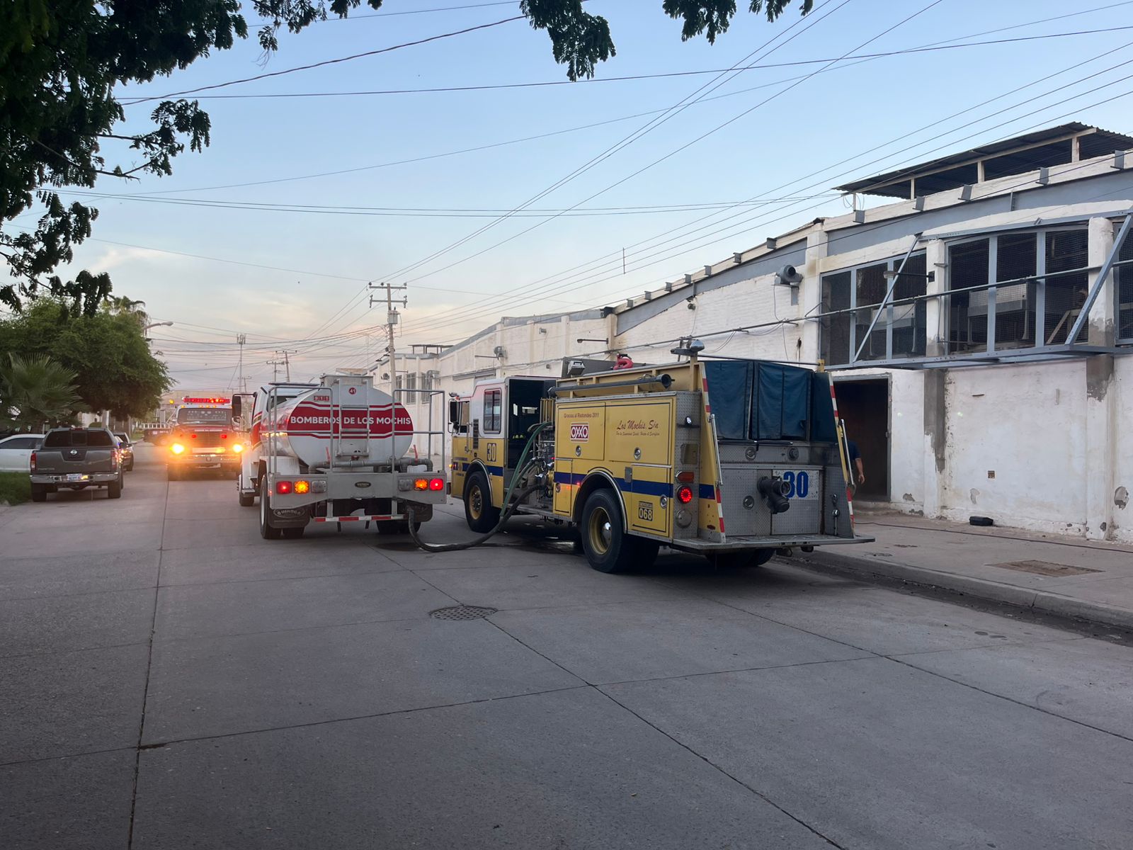 Incendio en bodega de papas en Los Mochis, Sinaloa