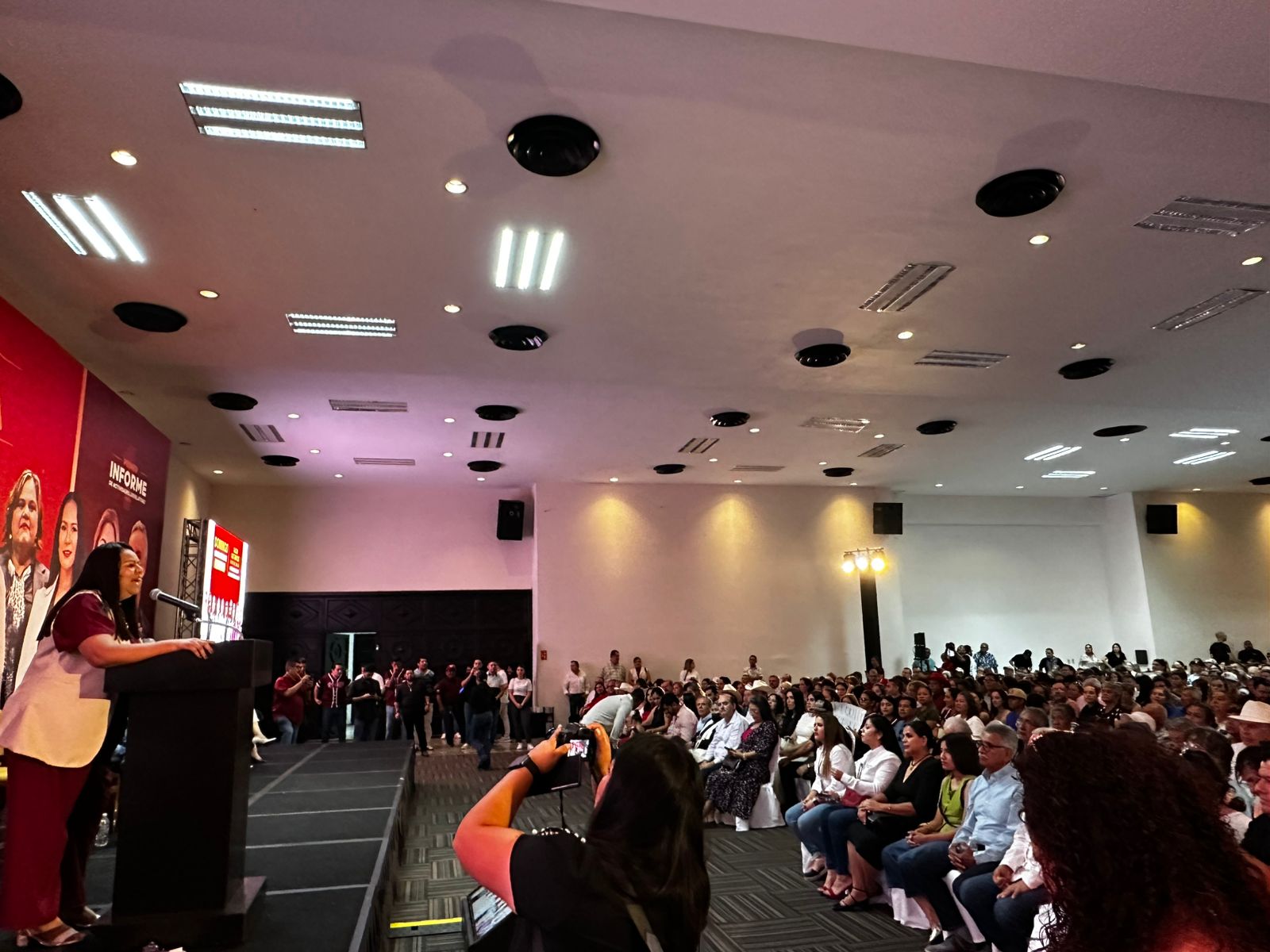 Diputados de Morena presentan informe en Mazatlán, Sinaloa