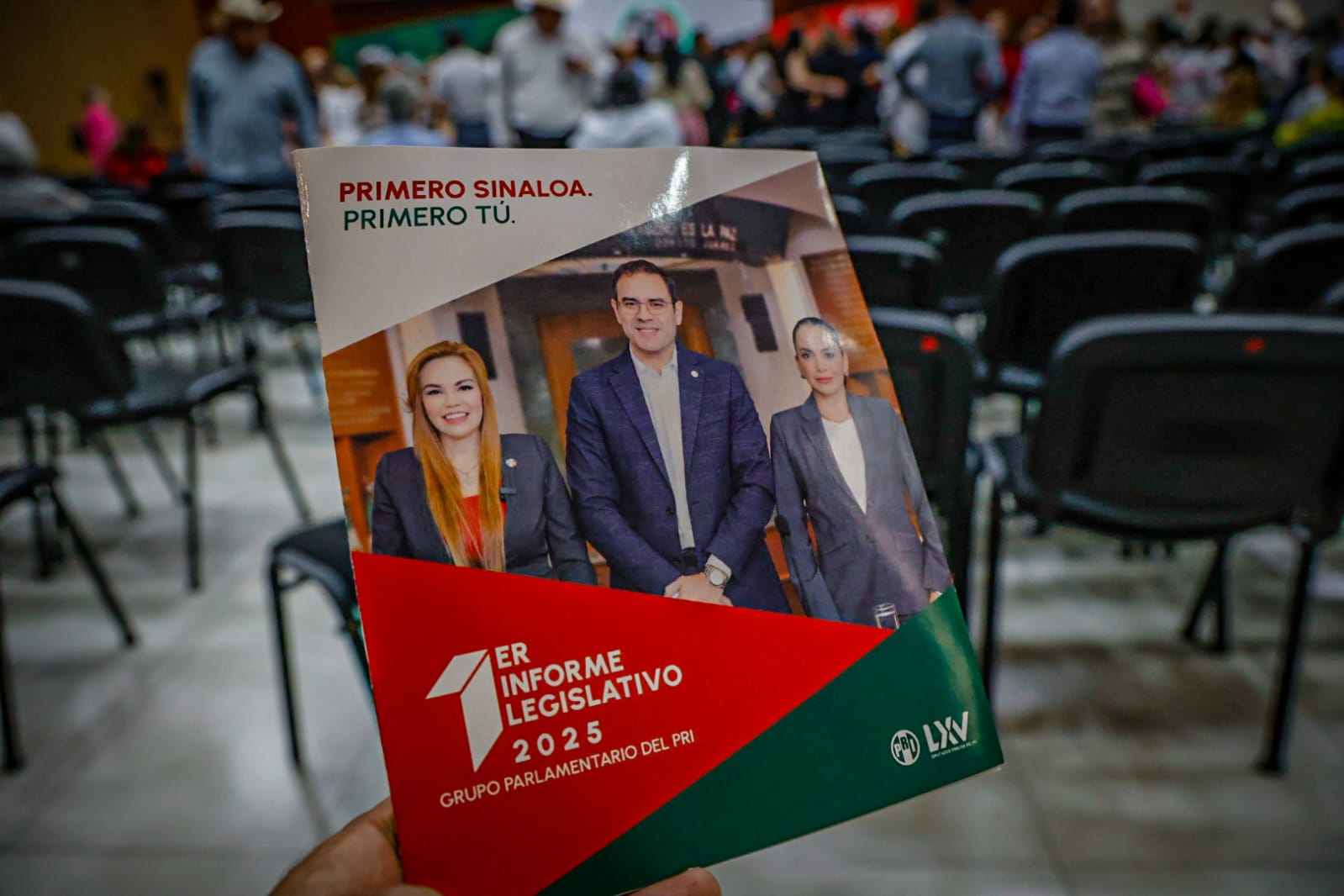 diputados locales del Partido Revolucionario Institucional (PRI) presentaron el informe correspondiste al Primer Año de Actividades de la 65 Legislatura en el Congreso Local.