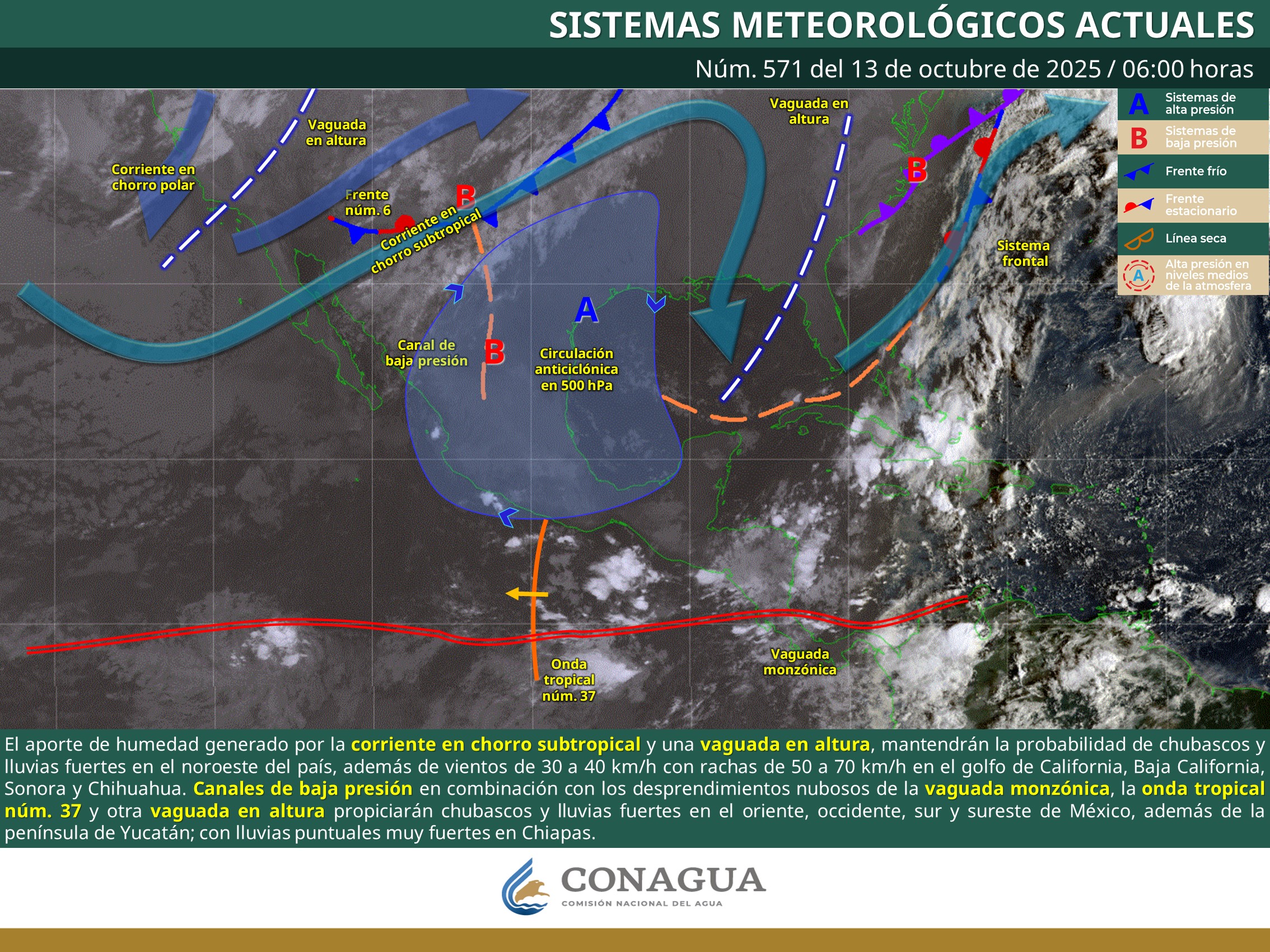 inicios de la posible tormenta tropical sonia