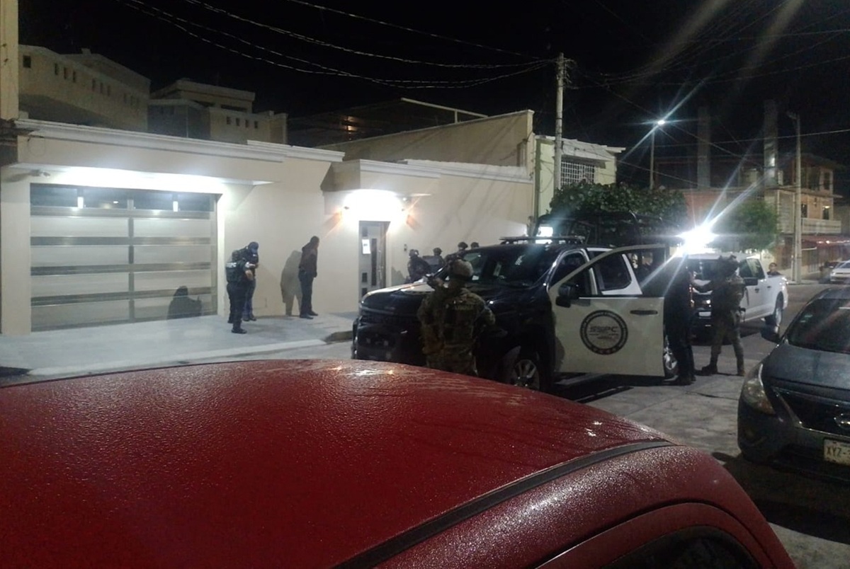 Inmueble asegurado en Veracruz
