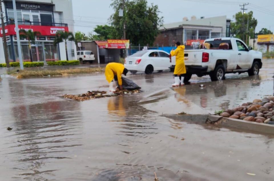 Inundaciones en Los Mochis