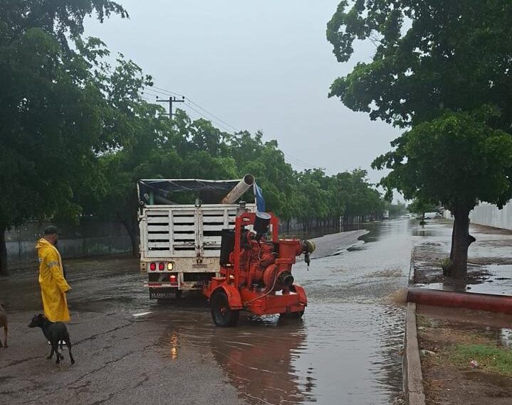 Inundaciones en Los Mochis