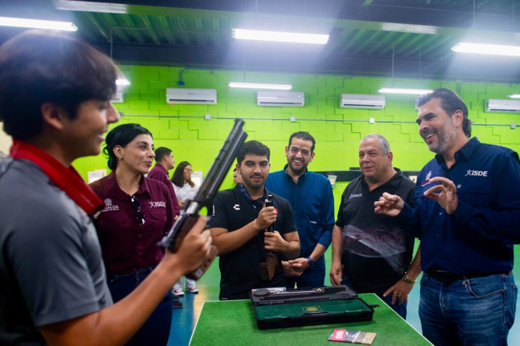ISDE entrega material a disciplina de Tiro Deportivo en Culiacán