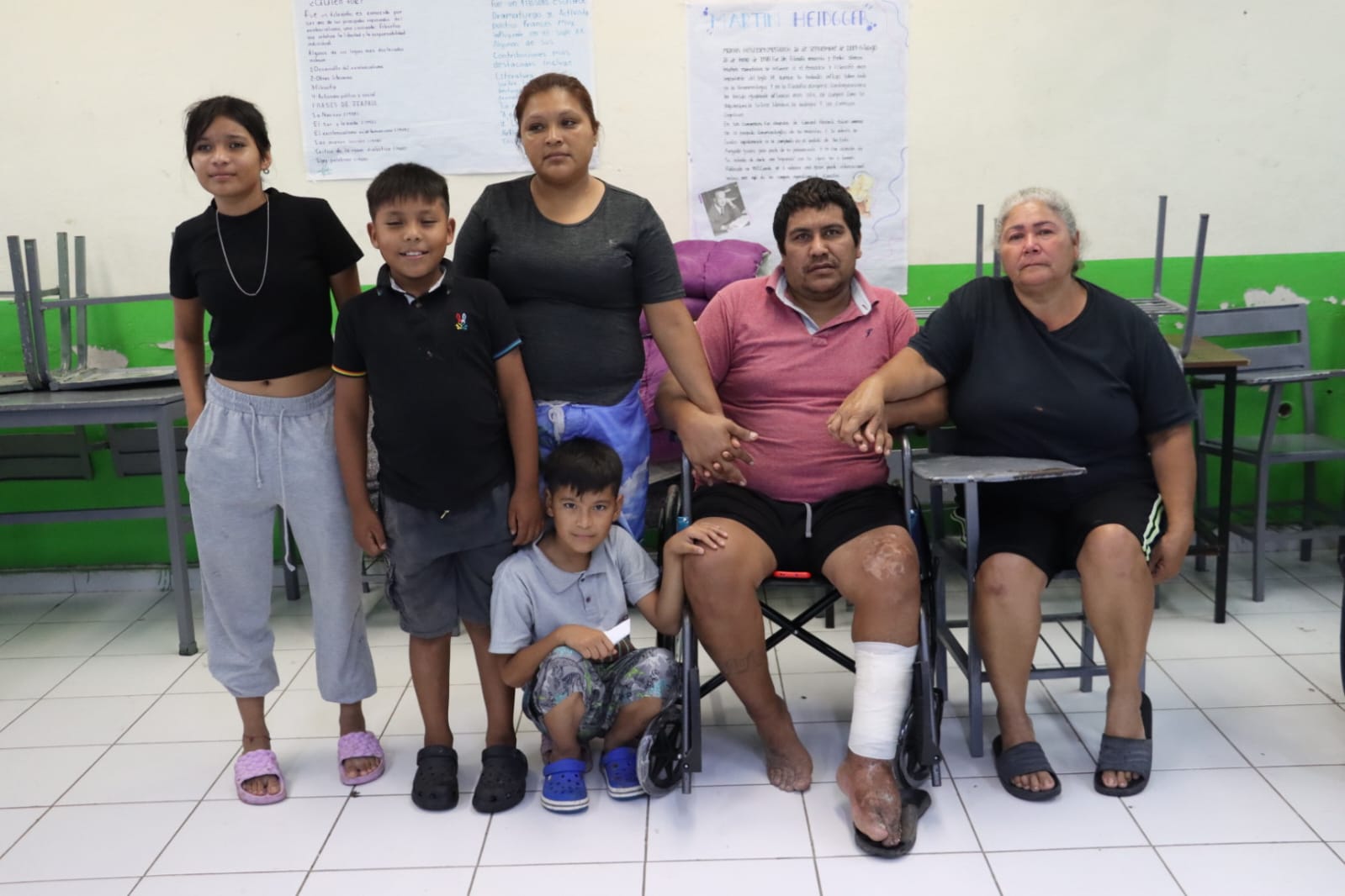 Jesús Guadalupe Miranda pide apoyo en Los Mochis, Sinaloa