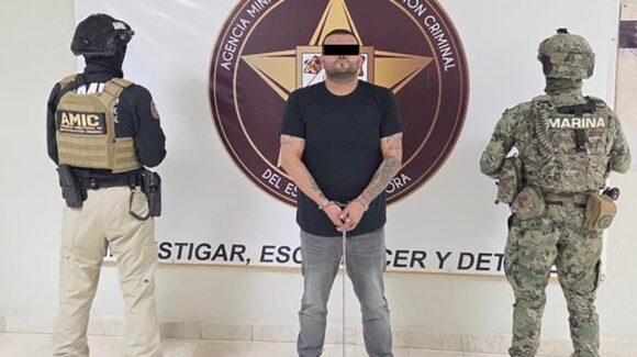 Acusado de secuestro y crimen organizado, detienen a “Tomate” de “Los Gigios”, en Sonora