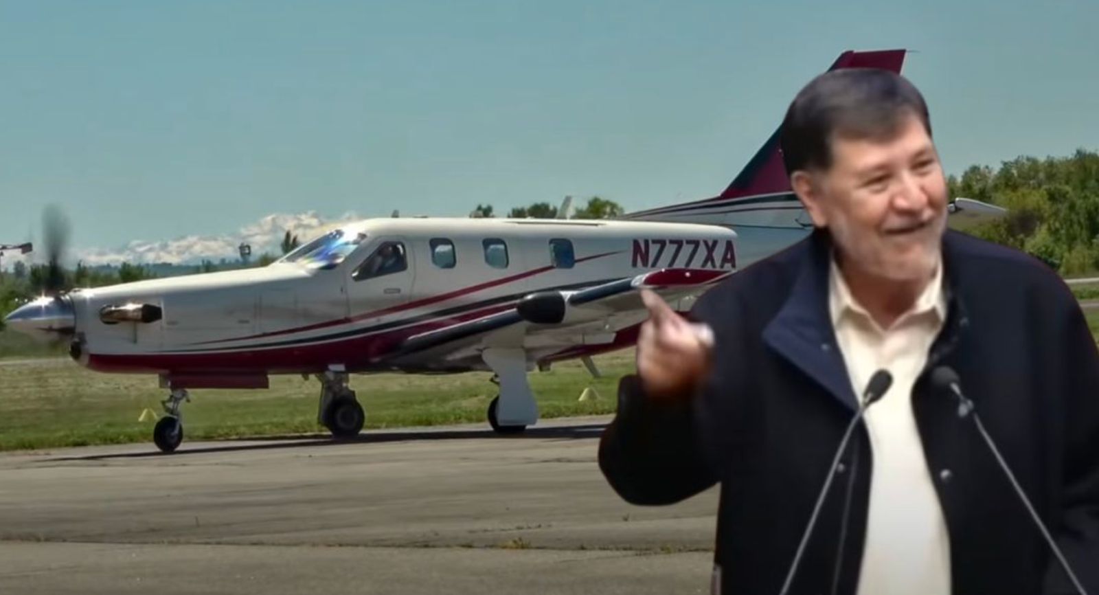 Jet privado donde viajó Gerardo Fernández Noroña