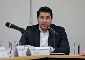 Joaquín Landeros Güicho, secretario de Administración y Finanzas en Sinaloa