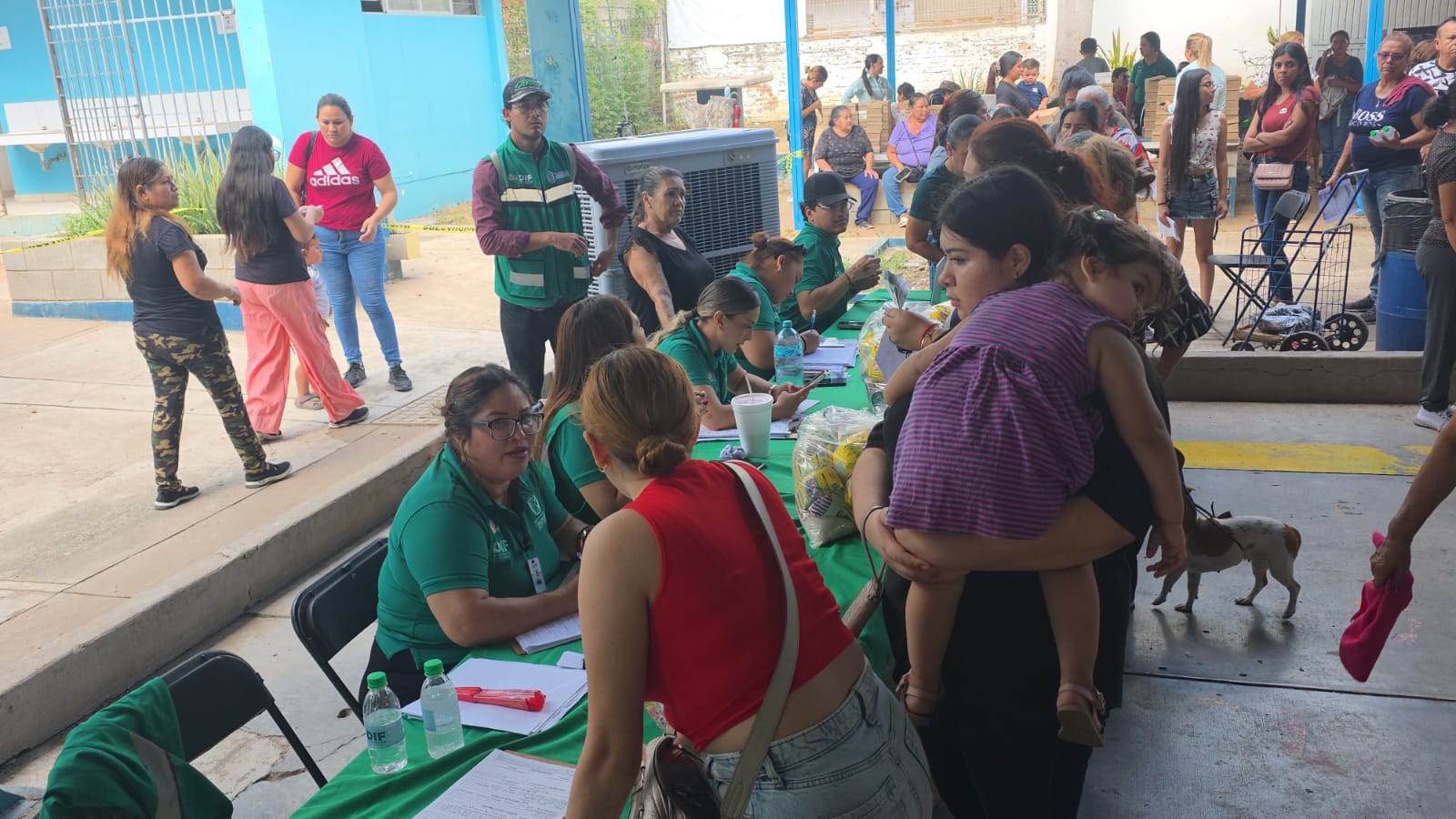 Jornada social y de salud en la colonia Miguel de la Madrid, Culiacán, Sin.