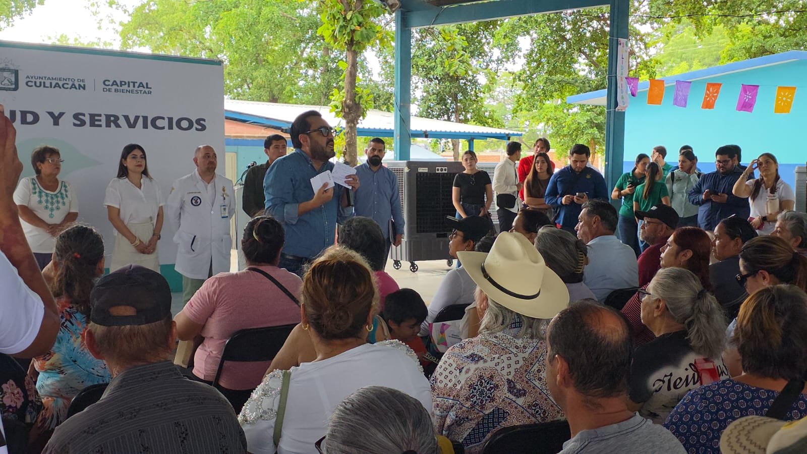 Jornada social y de salud en la colonia Miguel de la Madrid, Culiacán, Sin.