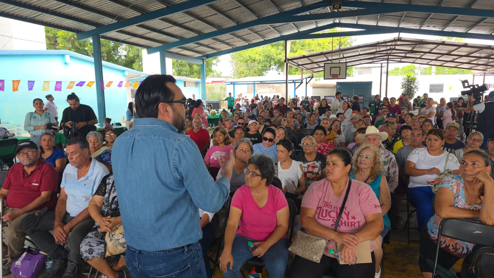 Jornada social y de salud en la colonia Miguel de la Madrid, Culiacán, Sin.