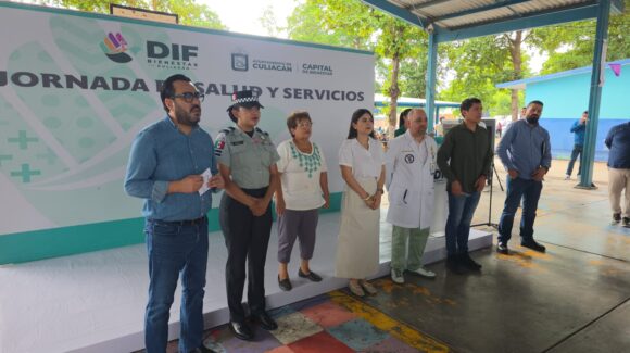 Llevan servicios sociales, integrales y de salud a vecinos de la colonia Miguel de la Madrid, en Culiacán, Sinaloa