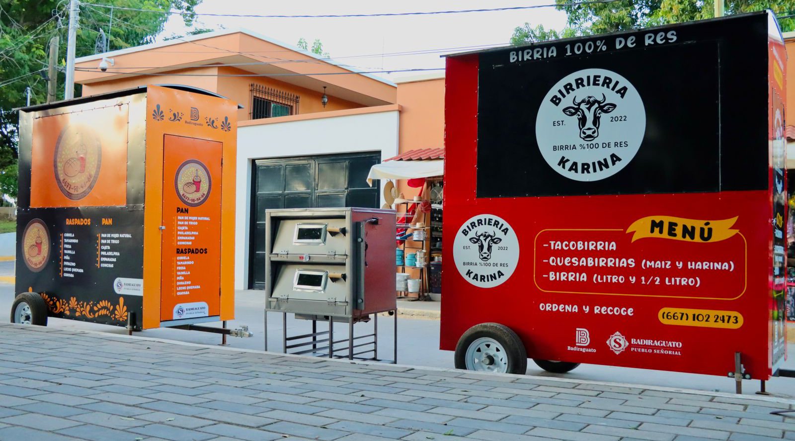 jose paz lopez entrega carretas y horno a mujeres emprendedoras de badiraguato