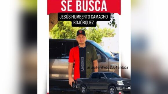 Buscan a joven desaparecido en Guasave, Sinaloa; fue visto por última vez a bordo de una camioneta Ford Lobo