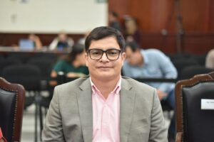 Juan Carlos Villa Romero, coordinador de la Mesa Directiva del Congreso de Sinaloa