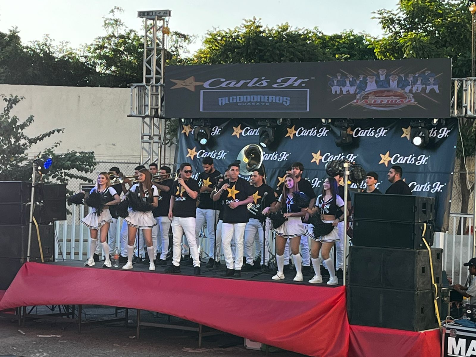 Juego inaugural de los Algodoneros de Guasave en el Kuroda Park