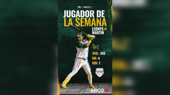Leonys Martín arrasa con el madero y se lleva el premio a Jugador de la Semana en la Liga Mexicana del Pacífico