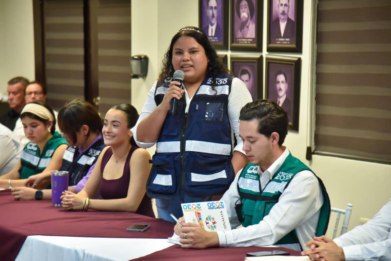 Sesiona en Los Mochis, Sinaloa, Juventudes 2030