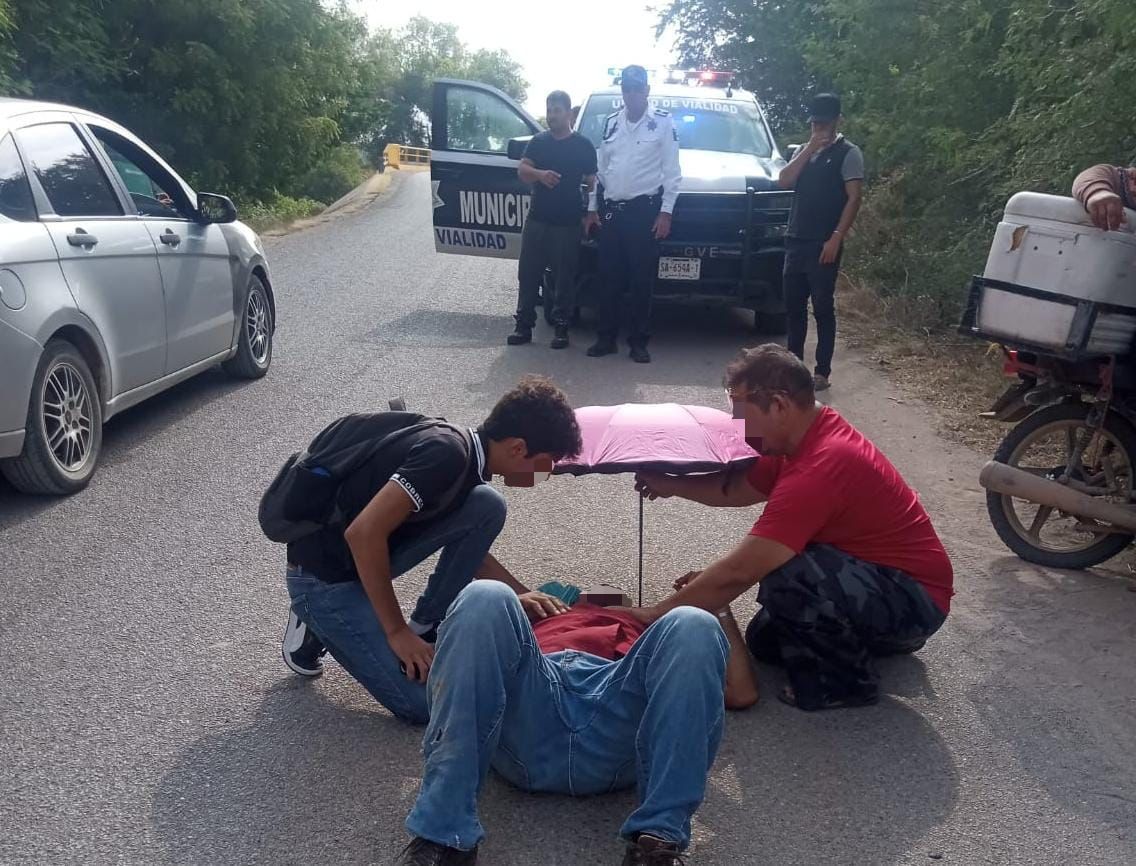 lesionados en motocicleta