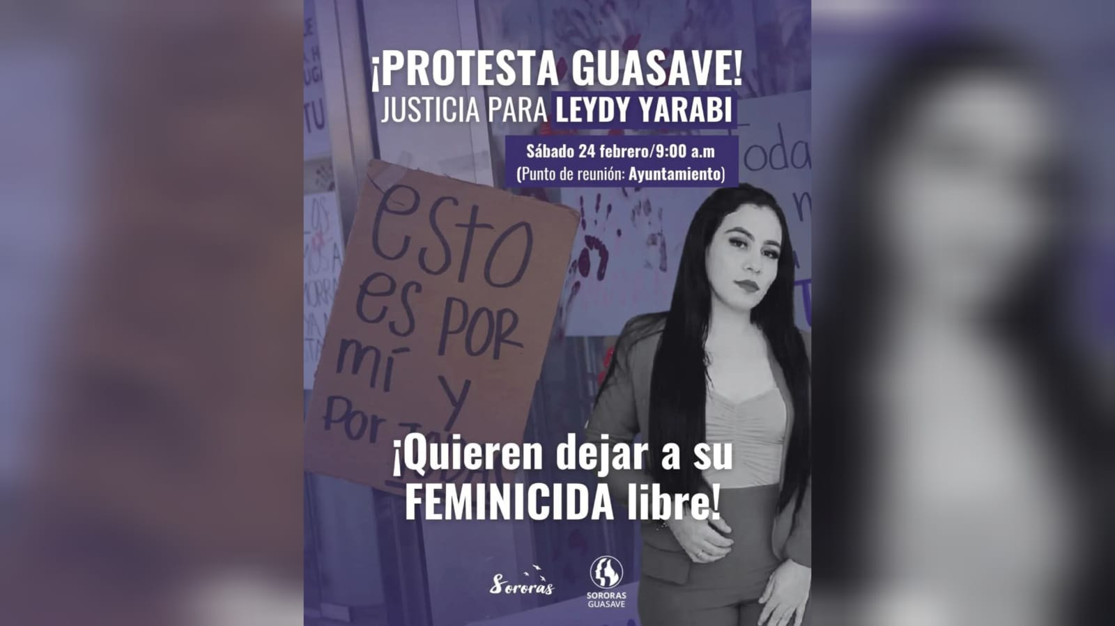 leydy yarabi protesta guasave