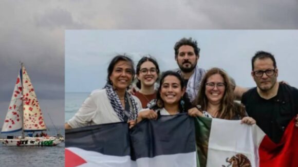 Sheinbaum exige repatriación de mexicanos detenidos en flotilla humanitaria rumbo a Gaza: “No cometieron delito”