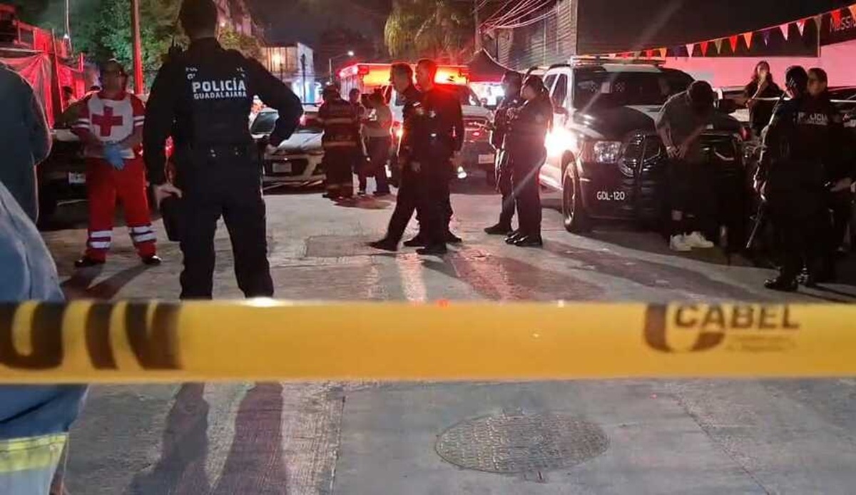 Lugar del accidente en Guadalajara donde perdió la vida un estadounidense