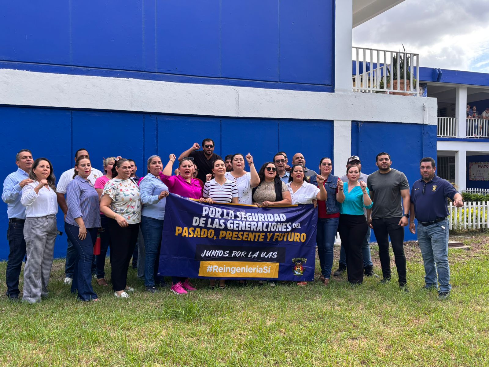 Maestros de la UAS en Los Mochis a favor de la reingeniería universitaria
