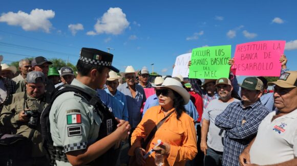 ¡Que no se olvide que también es agricultora! Llaman a la alcaldesa de Guasave a solidarizarse con el paro nacional de productores