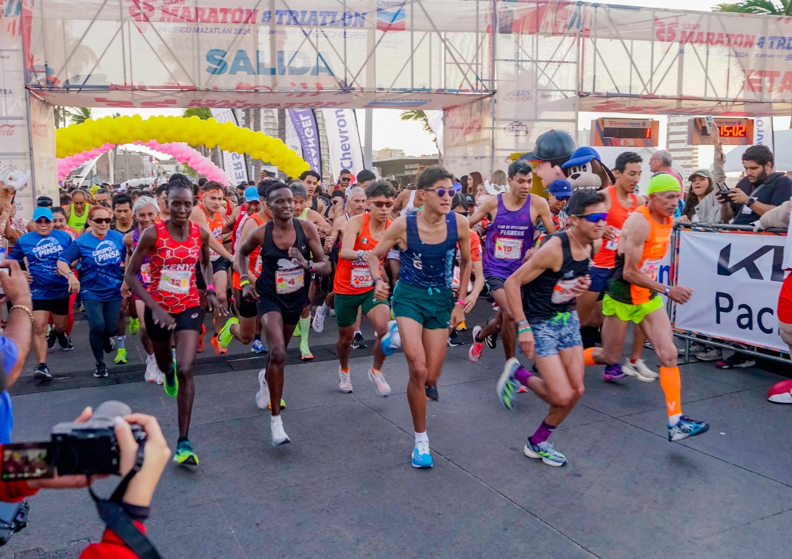 Maratón en Mazatlán