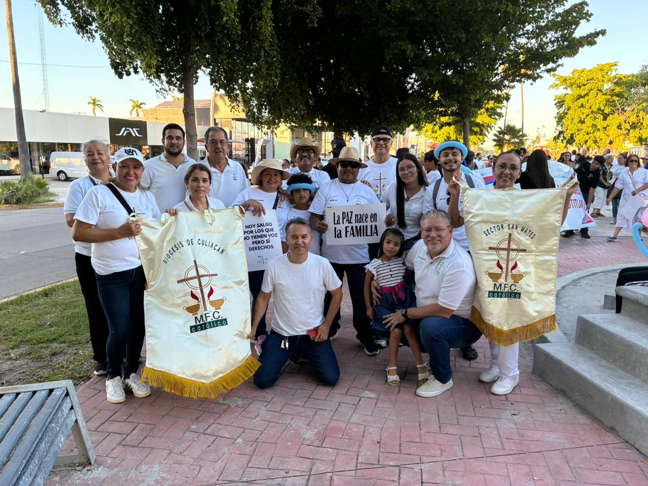 Marcha Nacional por la Mujer, la Vida y la Paz en Los Mochis